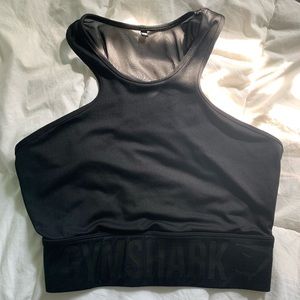 gym shark workout crop tank